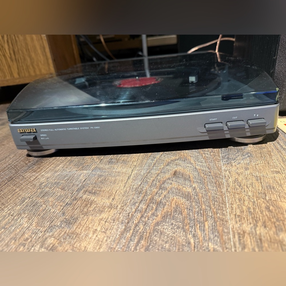 AIWA Hi-Fi Stereo Bundle PX-E850U Turntable SX-AV1200 & SX-R1200 Speakers TESTED - Picture 4 of 7